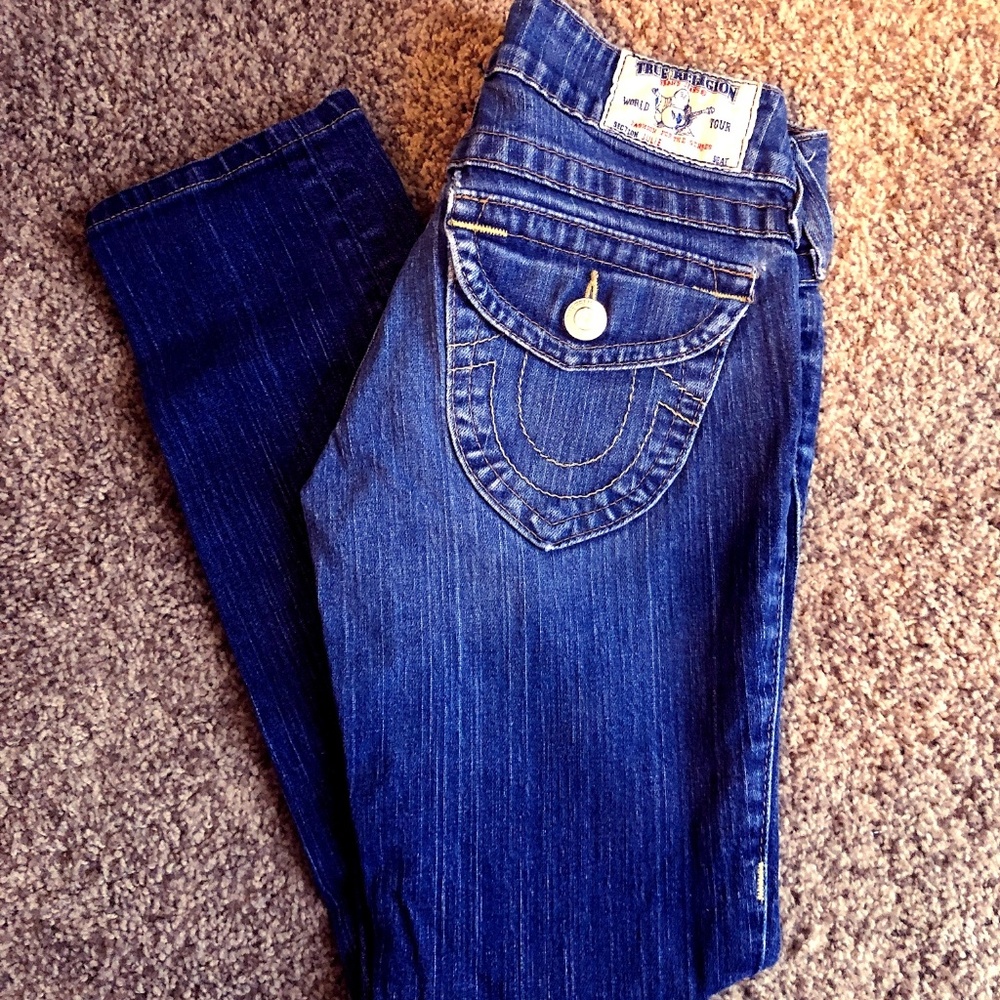 True Religion Cropped Jeans